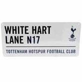 Tottenham plaat wit 40 x 18 cm